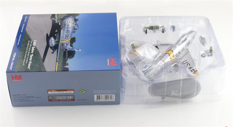 HOBBY MASTER North American F-86F Gene Kranz 24872 USAF EAA Aviation Museum 1:72 Aircraft Pre-built Model