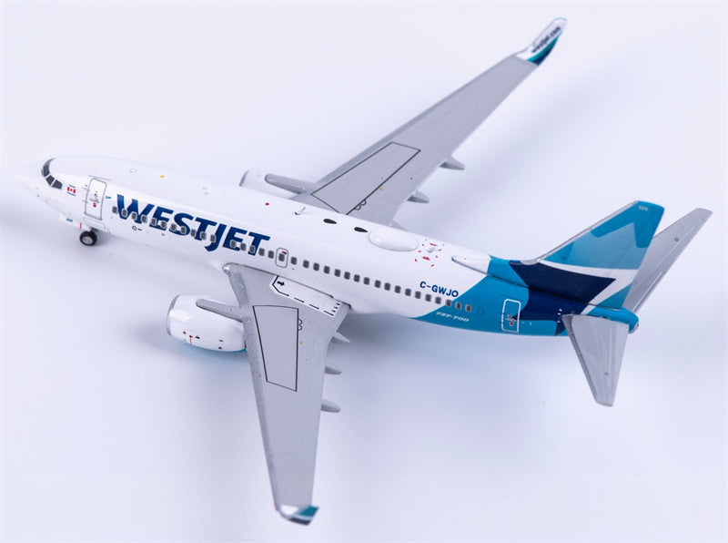 Geminijets WestJet Boeing 737-700W C-GWJO 1:400 Diecast Model view 3