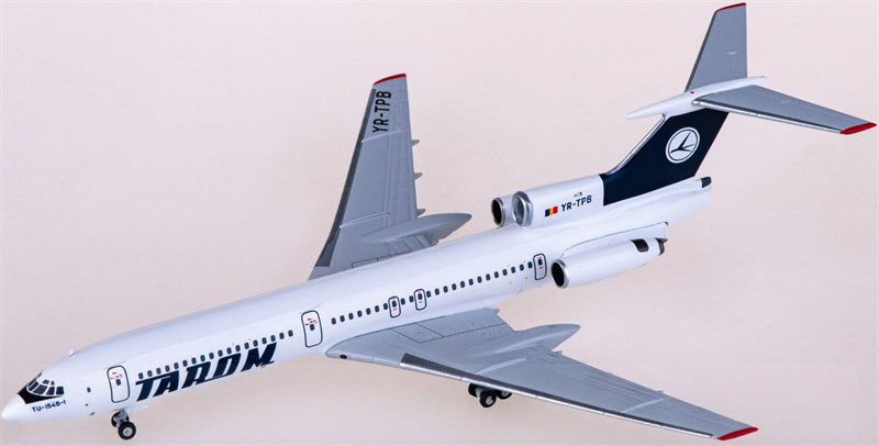 NG Models Tarom Tupolev Tu-154B YR-TPB 1:400 Diecast Model view 2