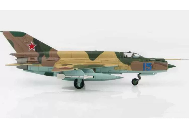 HOBBY MASTER MIG-21MT Blue 15, Dolgoye Ledovo, Russia, 1970s 1/72 Aircraft Pre-built Model