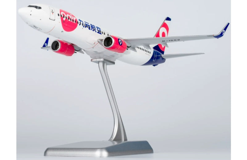 NG Models 1:200 9 Air B737-800/w B-1552  DIECAST Model