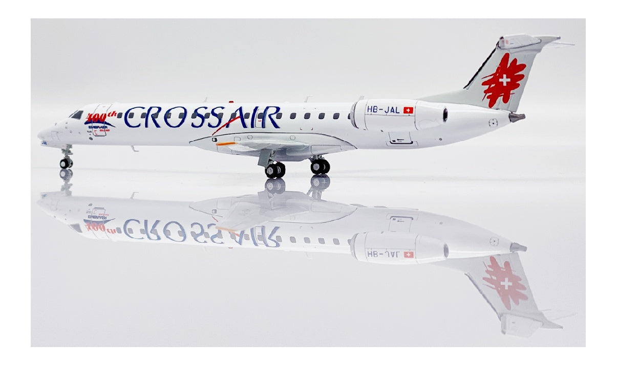 JC Wings 1:200 Crossair Embraer ERJ-145 HB-JAL  DIECAST Model