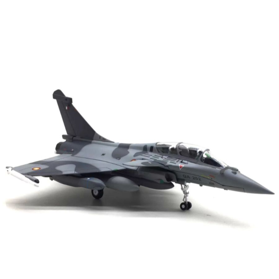 FLOZ Qatar Air Force Rafale B Dual Seat Camouflage 1:72 Aircraft Pre-built Model