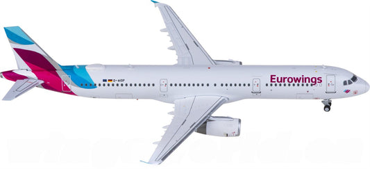 JC Wings Eurowings Airbus A321 D-AIDP 1:400 Diecast Model view 1