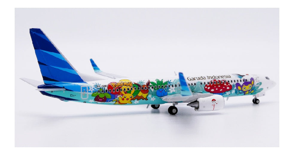 JC Wings 1:400 Garuda Indonesia Boeing 737-800 PK-GMU  DIECAST Model