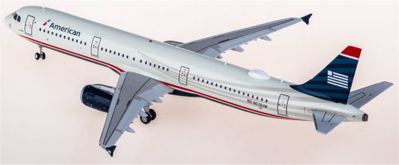 Geminijets American Airlines Airbus A321 N578UW 1:200 Diecast Model view 3