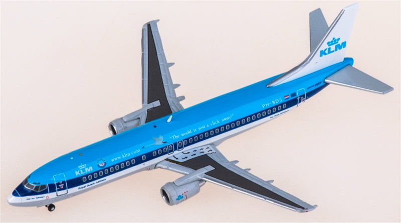 JC Wings KLM Royal Dutch Airlines Boeing 737-400 PH-BDS 1:400 Diecast Model view 2