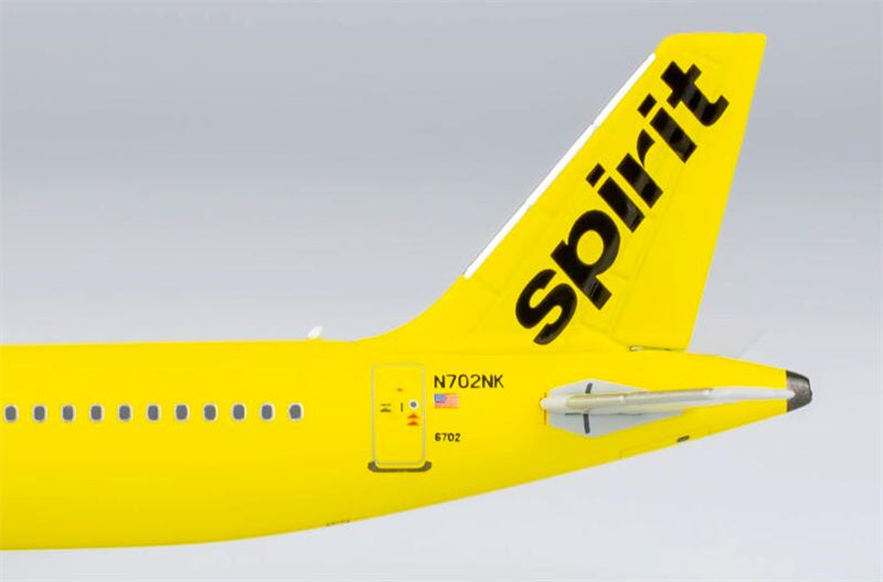 NG Models Spirit Airlines for Airbus A321neo N702NK 1:400 Aircraft Pre-built