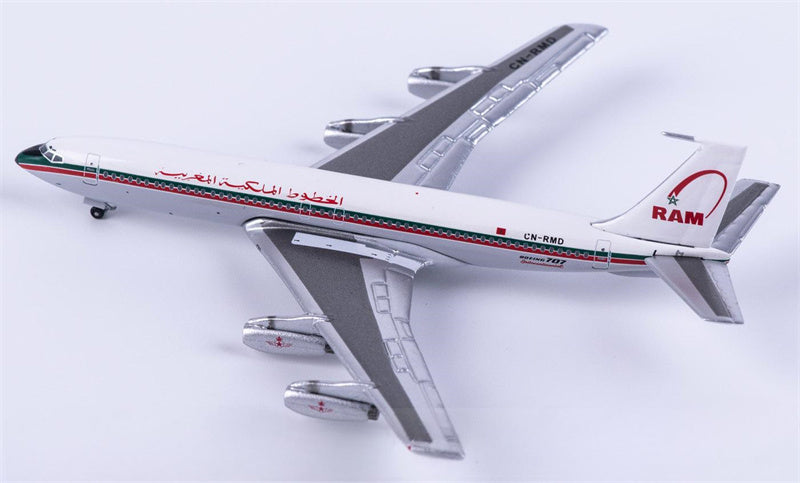 AeroClassics Royal Air Maroc Boeing 707-420 CN-RMD 1:400 Diecast Model view 3