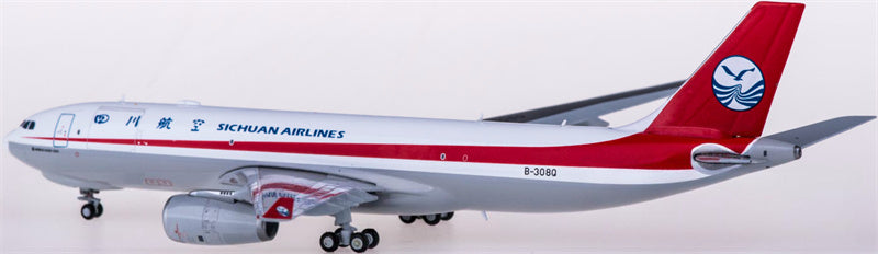 JC Wings Sichuan Airlines Airbus A330-200F B-308Q 1:400 Diecast Model view 4
