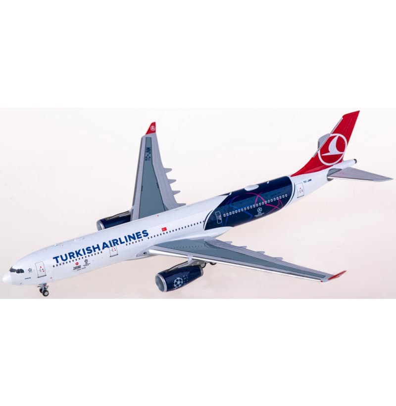 NG Models Turkish Airlines Airbus A330-300 TC-JNM 1:400 Aircraft Pre-built  Airliner Model Display