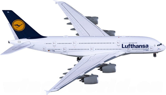 JC Wings Lufthansa for Airbus A380 D-AIML 1:400 Airplane Pre-built  Airliner Model Display