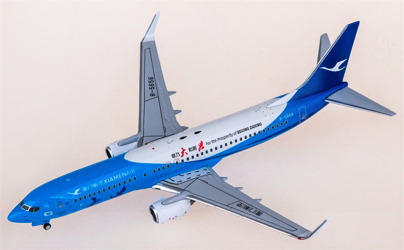 NG Models 1:400 XiamenAir Boeing 737-800 B-5656 Model