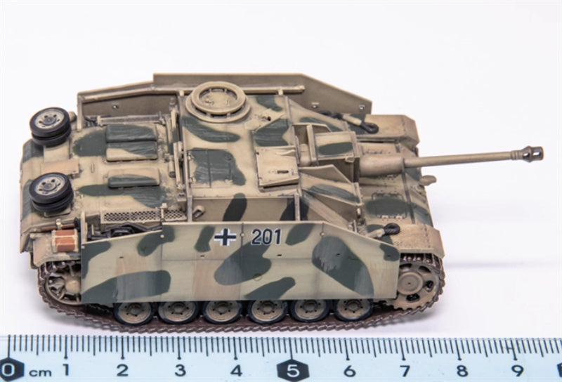 Dragon StuG.III Ausf.G Early Production w/Schurzen 242 Assault Artillery Brigade Italy 1943 1:72 Tank Pre-built Model