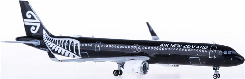 Phoenix Air New Zealand Airbus A321neo ZK-NNA Black 1:400 Diecast Model view 1