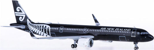 Phoenix Air New Zealand Airbus A321neo ZK-NNA Black 1:400 Diecast Model view 1