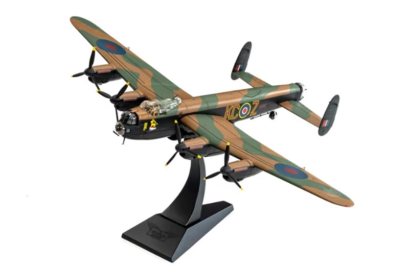 CORGI Avro Lancaster BIII ED763 'KC-Z' Honor RAF No.617 Sqn, 'Operation Catechism' Sinking the Tirpitz November 12th 1944 1:72 Airplane Pre-built Model