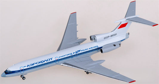 NG Models Aeroflot Tupolev Tu-154B-2 CCCP-85331 1:400 Diecast Model view 1