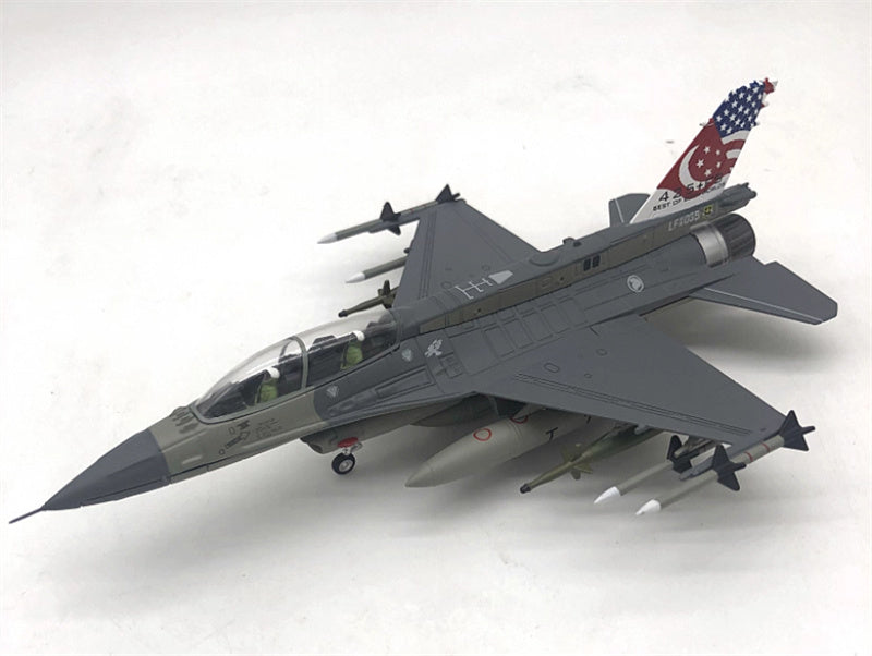 FLOZ F16D Singapore Air Force fighter jet 1:72 Aircraft Pre-built Model