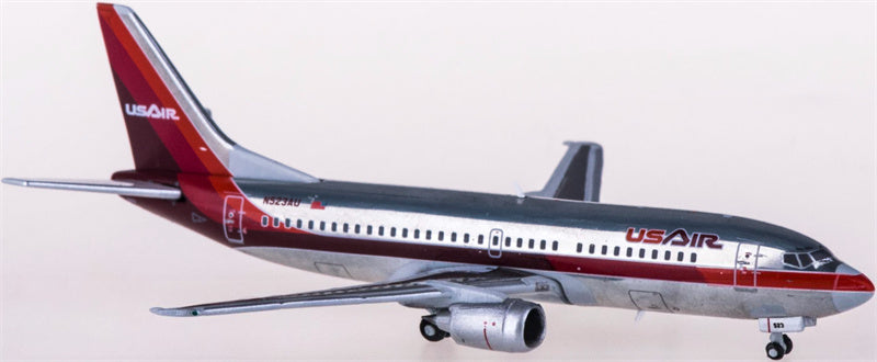 Geminijets USAir Boeing 737-300 N523AU 1:400 Diecast Model view 1