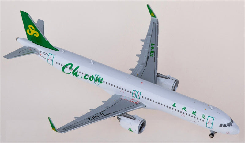 JC Wings Spring Airlines Airbus A321neo B-30FZ 1:400 Diecast Model view 2