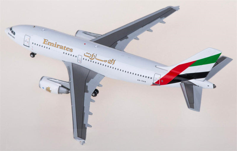 Geminijets Emirates Airbus A310-300 A6-EKB 1:400 Aircraft Pre-built  Airliner Model Display