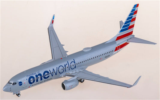 NG Models American Airlines for Boeing 737-800 N973AN 1:200 Airplane Pre-built Airliner Model Display