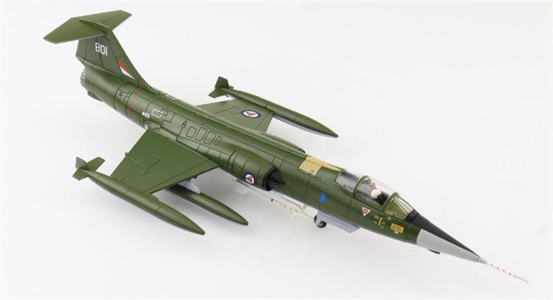 HOBBY MASTER CF-104 Starfighter 104801, 334 Squadron, Norwegian Air Force, 1982 1/72 Aircraft Pre-built Model