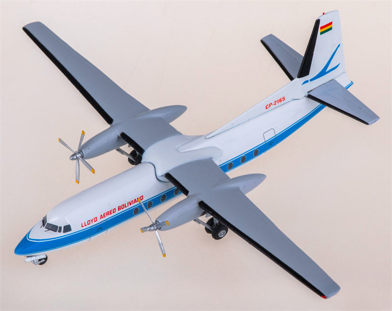 AeroClassics LAB Bolivian Airlines Fokker F27 Friendship CP-2165 1:200 Diecast Model view 1