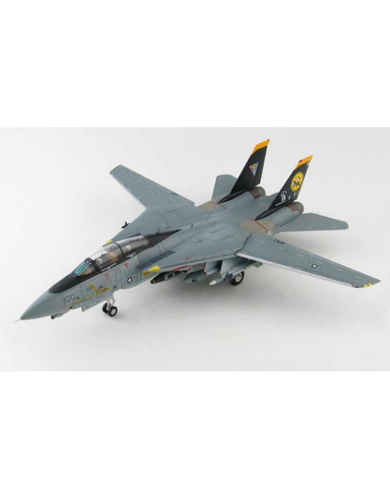 HOBBY MASTER US Navy F-14D VF-31 Tomcatters 1:72 Model 2006  AJ100 USS Theodore Roosevelt 164342