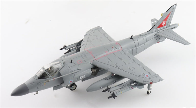 HOBBY MASTER Sea Harrier FA.2 ZH804 Royal Navy Fairford 2002 (w/ Sea Eagle missiles) 1:72 Aircraft Pre-built Model
