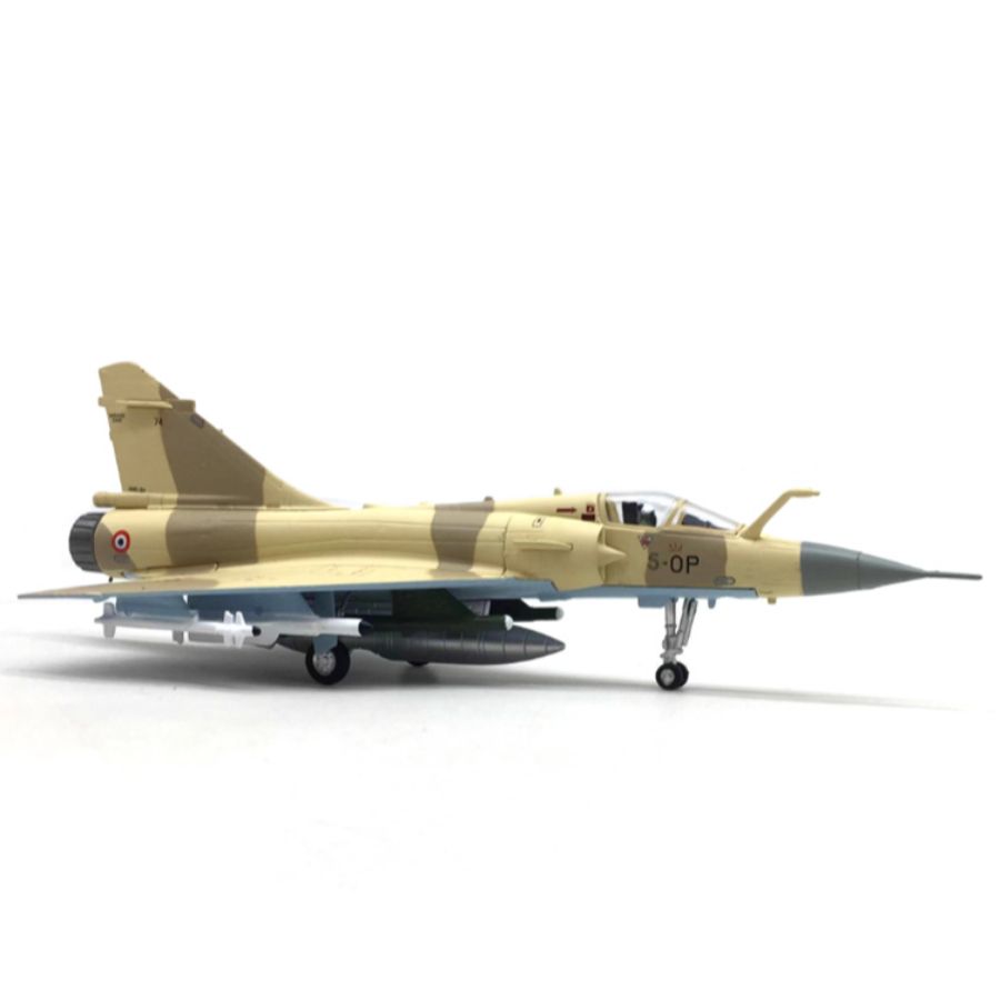 FLOZ French Mirage 2000 fighter jet 1:100 Aircraft Pre-built Model