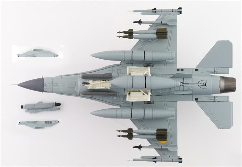 HOBBY MASTER F16AM Ukrainian Air Force UA24-3596 Ukraine August 2024 (with PIDS+ systems) 1:72 Aircraft Pre-built Model