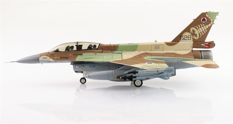 HOBBY MASTER F16D Fighting Falcon Barak 628 105 Squadron The Scorpion IAF (with 4 x GBU-31) 1:72 Aircraft Pre-built Model