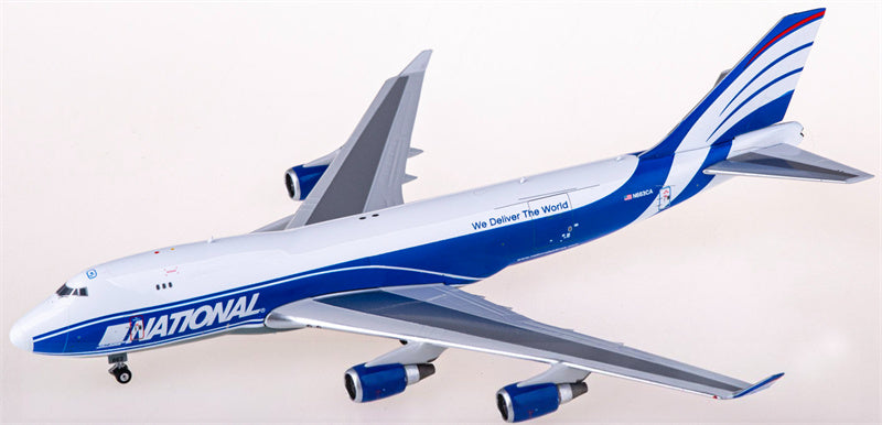 Phoenix National Airlines Boeing 747-400F N663CA We Deliver The World 1:400 Diecast Model view 2