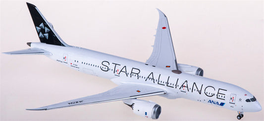 NG Models ANA Boeing 787-9 JA872A Star Alliance 1:400 Diecast Model view 1