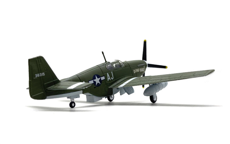 FLOZ US P51-B Mustang fighter jet 1:72 Aircraft Pre-built Model