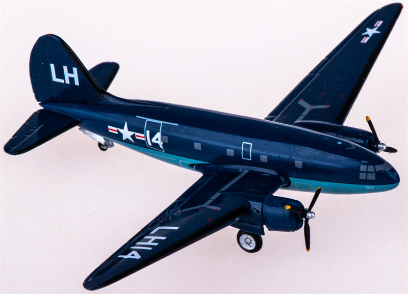 AeroClassics US Navy Curtiss C-46 14 1:400 Diecast Model view 1
