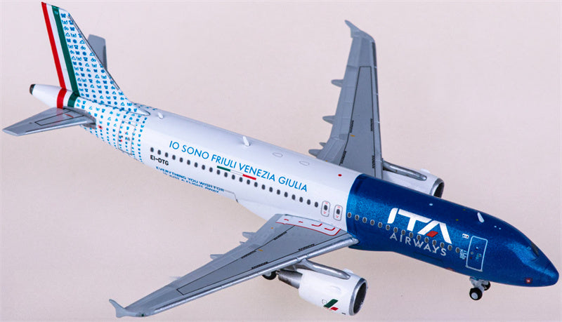 JC Wings ITA Airways Airbus A320 EI-DTG 1:400 Diecast Model view 4