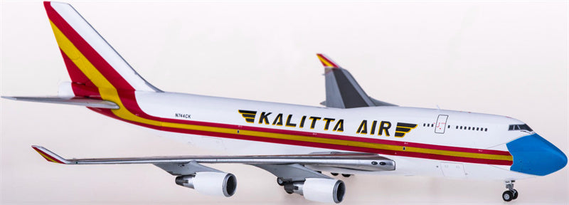 Geminijets Kalitta Air Boeing 747-400 N744CK 1:400 Diecast Model view 2