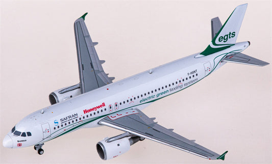 JC Wings Safran Honeywell Airbus A320 F-HGNT 1:400 Diecast Model view 1