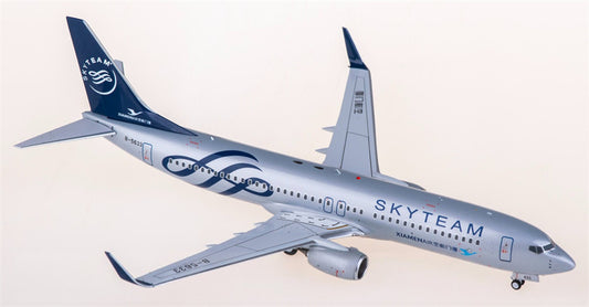 FLOZ XiamenAir Boeing 737-800 B-5633 Skyteam 1:200 Diecast Model view 1
