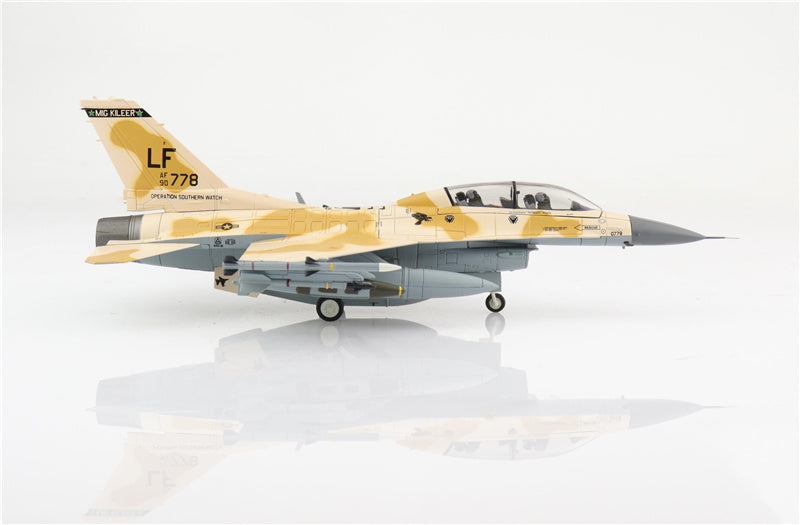 HOBBY MASTER F-16D Fighting Falcon Mig Killer 90-0778 310th FS Luke AF Base June 2022 1/72 Aircraft Pre-built Model