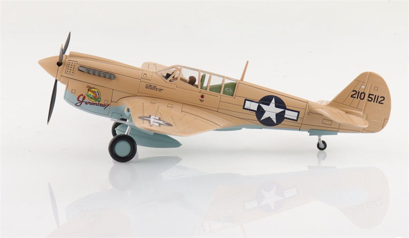 HOBBY MASTER Curtiss P40N Warhawk Geronimo Lt. Bruce Campbell 45th FS Dec. 1943 1:72 Aircraft Pre-built Model