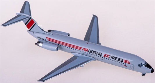 AeroClassics Airborne Express for McDonnell Douglas DC-9-32 N988AX 1:400 Airplane Pre-built  Airliner Model Display