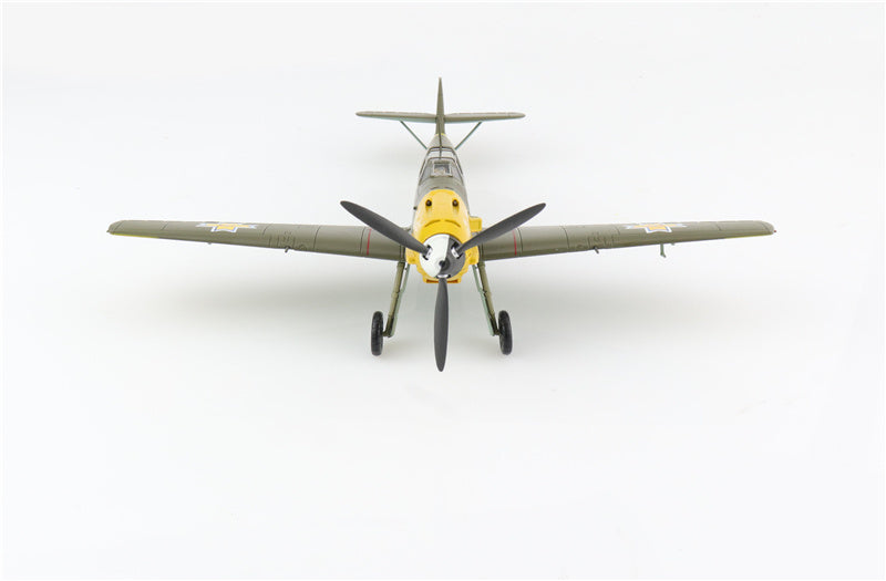Hobby Master BF 109E-3 "Hai Fetito" No.9, Lt. loan Di Cesare, Grupul 7, Romanian Air Force, Karpovka-Stalingrad, November 1941 1/48 Aircraft Pre-built Model