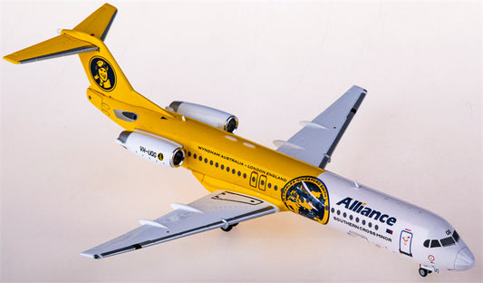 Geminijets Alliance Airlines Fokker 100 VH-UQG 1:200 Diecast Model view 1