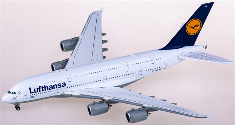 JC Wings Lufthansa for Airbus A380 D-AIML 1:400 Airplane Pre-built  Airliner Model Display