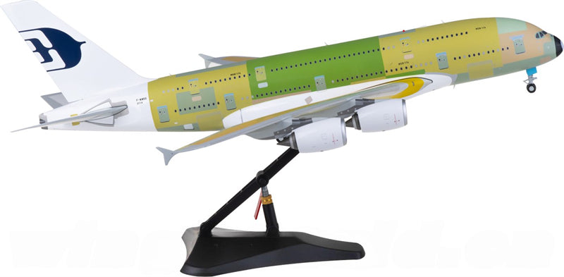 JC Wings Malaysia Airlines Airbus A380 F-WWSG 1:200 Diecast Model view 1