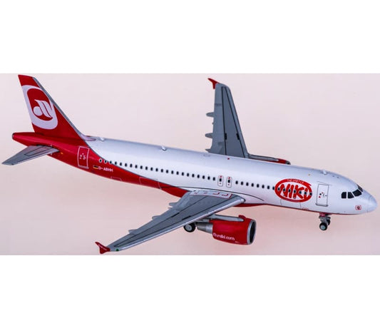 JC Wings Niki Airbus A320 D-ABHH 1:400 Aircraft Pre-built  Airliner Model Display